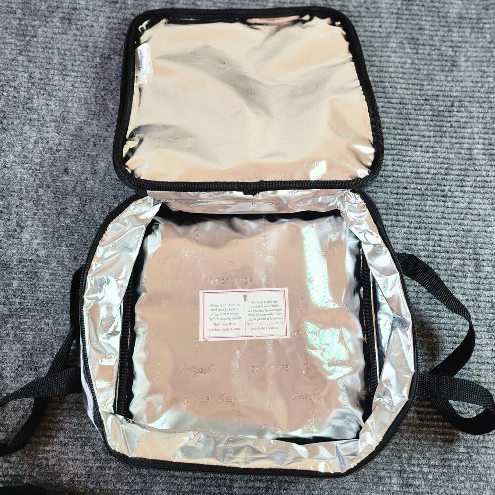 Thirty-One 12" Casserole Perfect Potluck Square Thermal Carrier Set Hot Cold - Picture 3 of 8